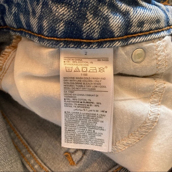 Old Navy Power Straight High Rise Jeans - Picture 8 of 9